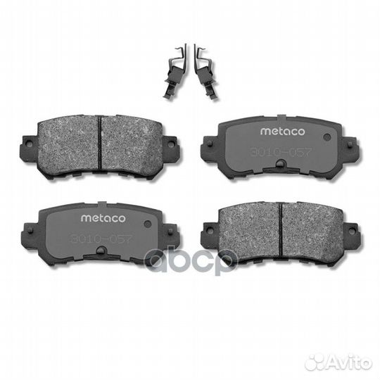 Колодки тормозные задние дисковые к-кт '3010-05