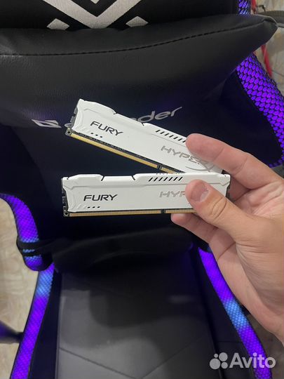 Оперативная память ddr3 hyperx fury