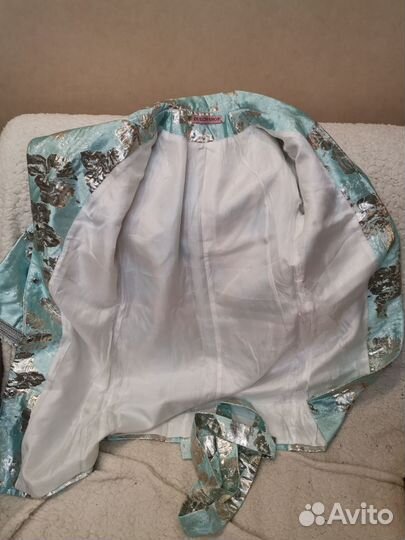 Короткое платье жакет сексуальное S