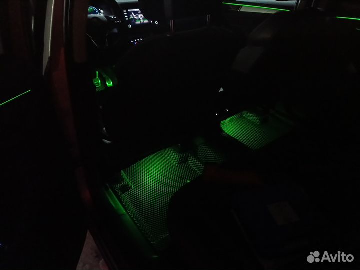 Комплект RGB подсветки пространства ног Skoda, VW