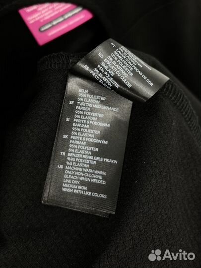 Платье черное с вырезом на спине, 44, H&M