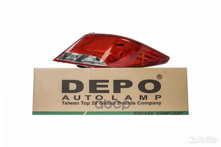 Фонарь задний hyundai solaris 15- (на крыло) прав