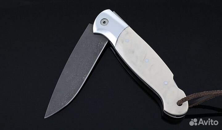 Складной нож Ворон, сталь Х12мф, рукоять накладки