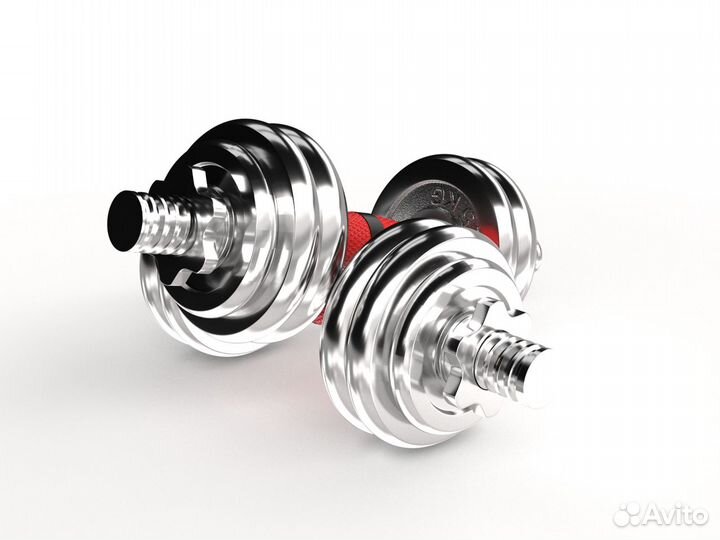 Набор гантелей unixfit в кейсе 30kg