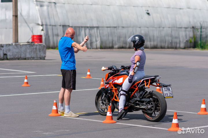 Мотоинструктор, обучение на категорию 