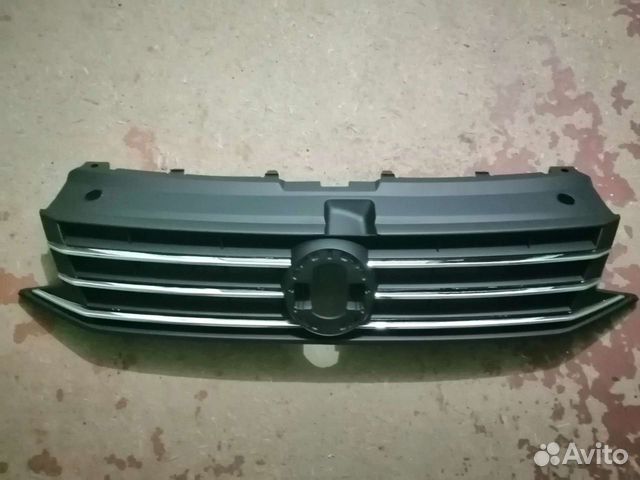 Решетка радиатора, VW Поло Седан рестайл 15-20