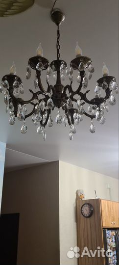 Люстра потолочная подвесная бу