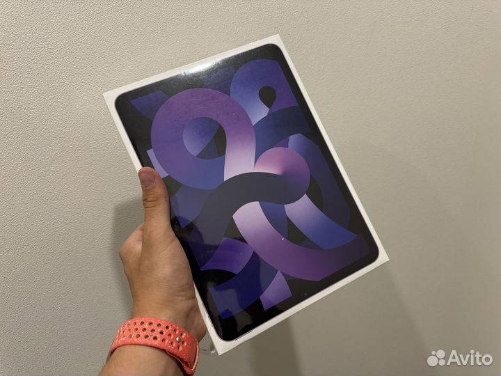 iPad air 5 64 синий и фиолетовый