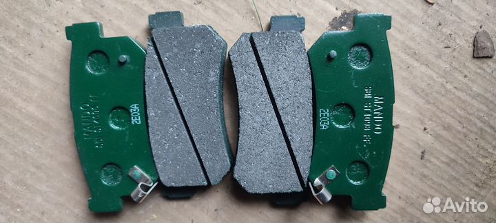 Коллодки тормозные задние ssangyong kayron(5link)