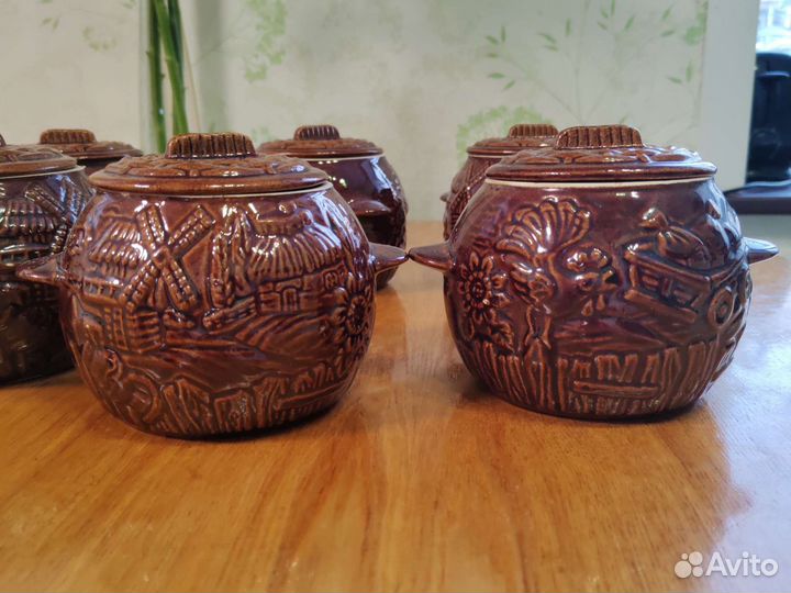 Горшочки для запекания 6 шт