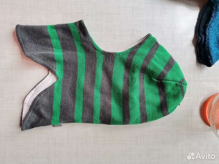 Шапка и шапка-шлем на мальчика зима и осень