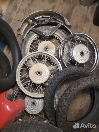 Колеса, бак, крылья иж Планета, Юпитер