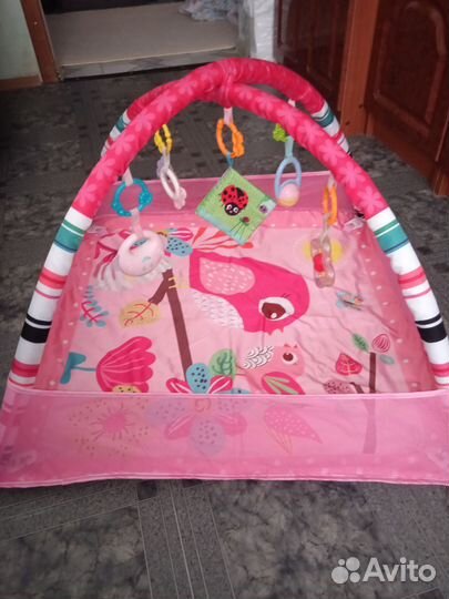 Развивающий коврик с бортиками