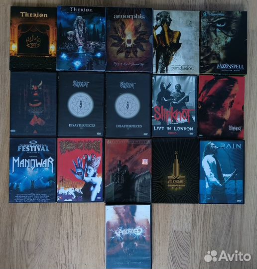 Музыка DVD металл