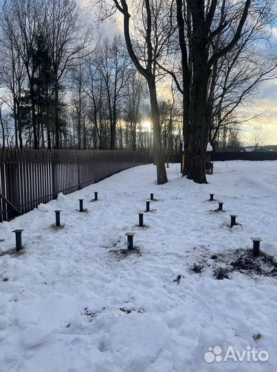 Винтовые сваи под ключ