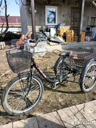 Велосипед взрослый трехколесный