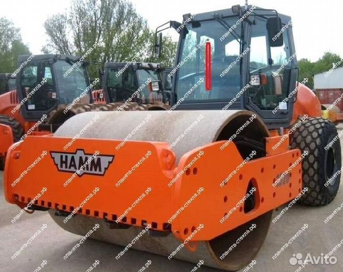 Стекло для катка Hamm 3416 HT/3520/3520 HT