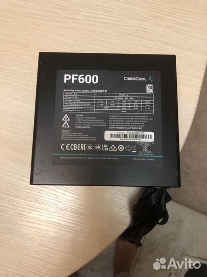 Блок питания DeepCool PF600