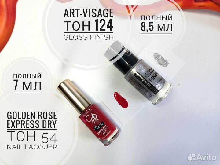 Лак для ногтей пакетом