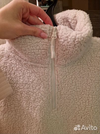 Плюшевое худи барашек