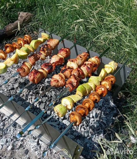 Мангал походный складной. Новый