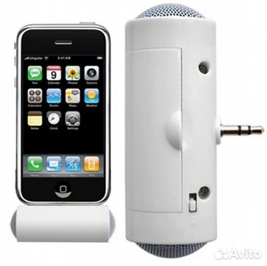 Мини колонка для усиления звука устройств 3.5 мм