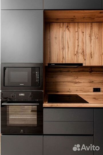 Современная кухня на заказ мдф фасады