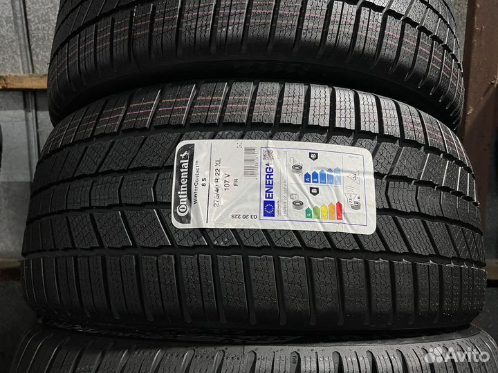 Continental WinterContact 8S 275/40 R22 и 315/35 R22 107V