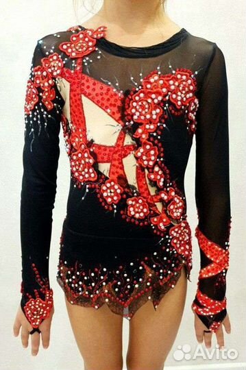 Купальник для гимнастики, акробатики, танцев