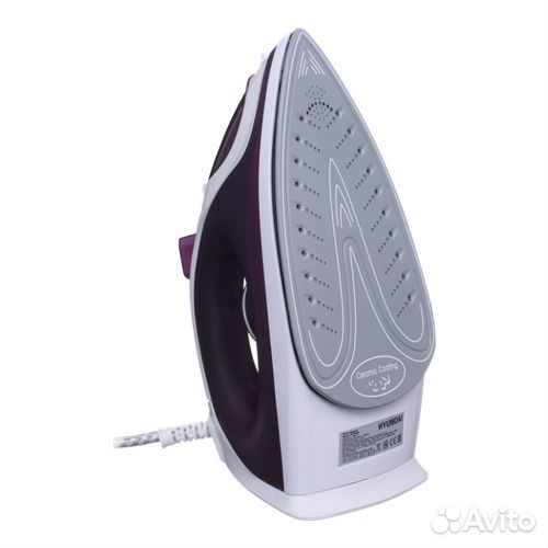 Утюг Hyundai H-SI01961 2400Вт белый/фиолетовый