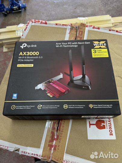 Wi-Fi адаптер + Bluetooth TP-link Archer TX3000E