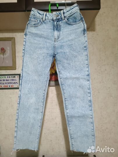 Джинсы на девочку 40-42