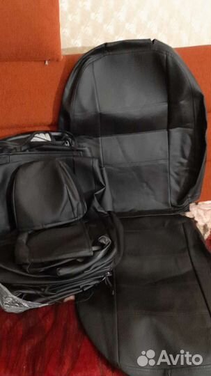 Автомобильные чехлы из экокожи на ford fusion