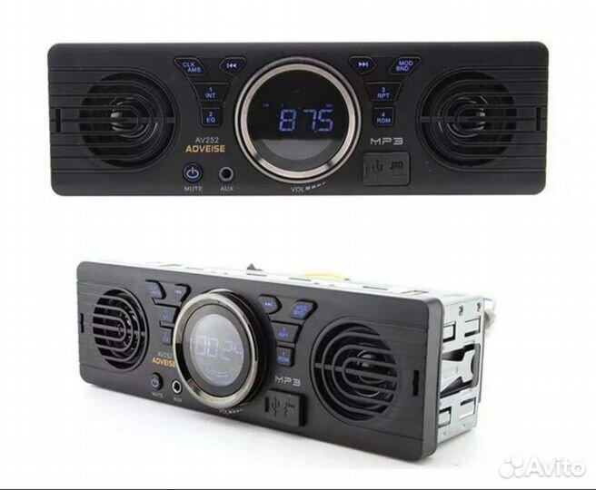 Автомобильный MP3-плеер с 2 встроенными динамиками