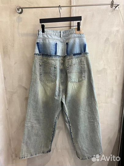 Джинсы Balenciaga Cut up jeans