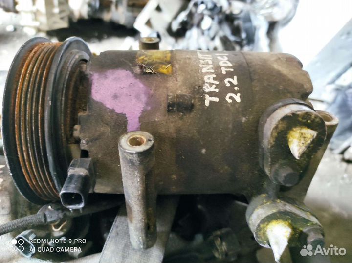 Компрессора кондиционера на ford transit