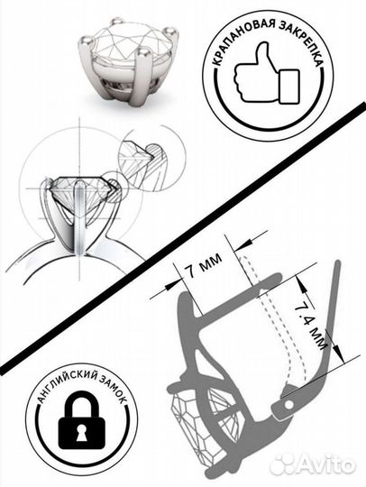 Серьги серебро с чароитом