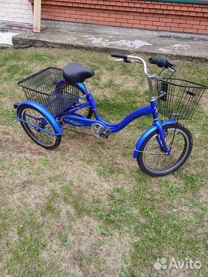 Трехколесный велосипед для пенсионеров новый