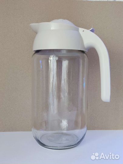 Кувшин (графин) новый, стеклянный