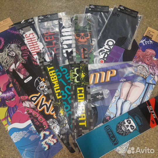 Шкурка на трюковой самокат