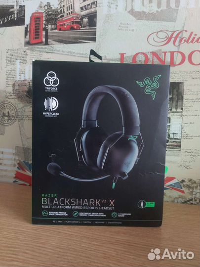 Игровые наушники Razer Blackshark V2 X
