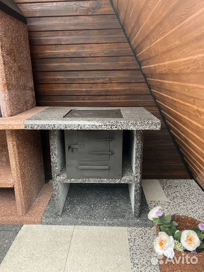 Мангальная зона модульная