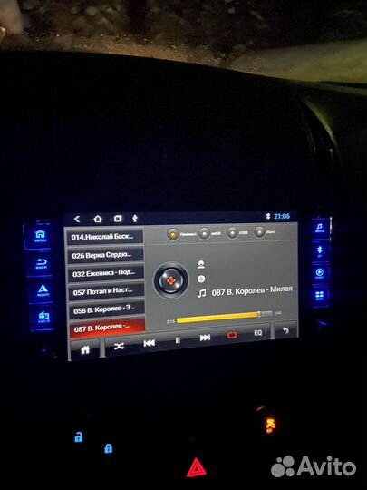Могнитола chevrolet cruze