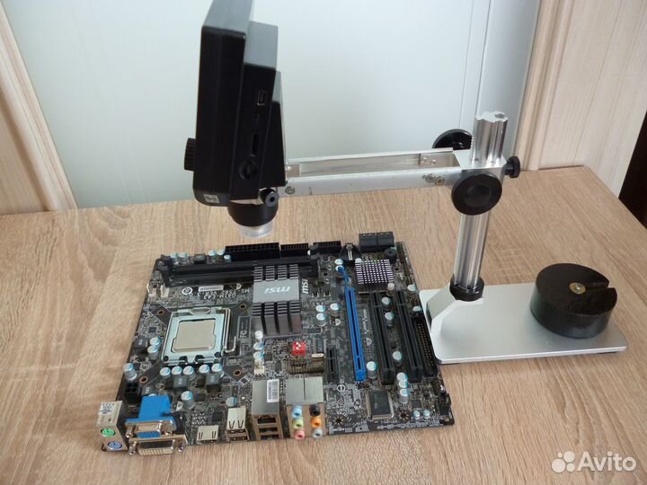 Электронный микроскоп для ремонта материнских плат