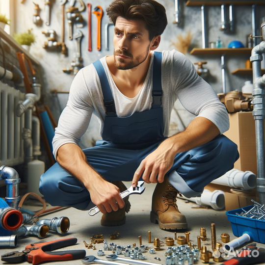 Сантехник,услуги сантехника, отопление, тёплый пол