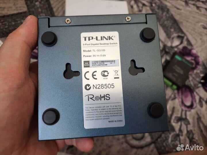 Коммутатор TP Link TL-SG105