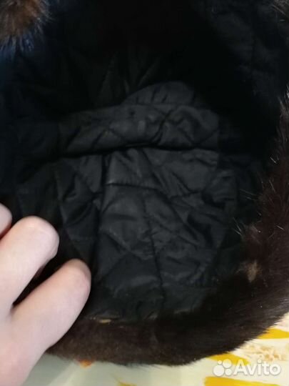 Берет норковый 58 размер