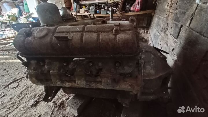 Двигатель газ 53