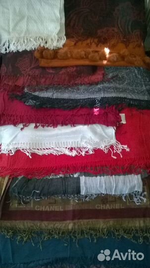 Винтажные шали платки палантины пончо