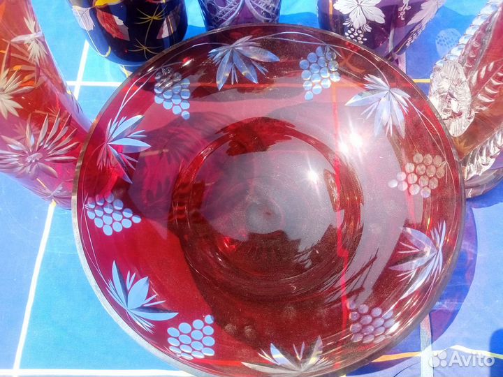 Марганцевое и рубиновое стекло